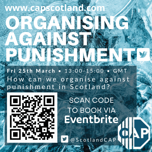 CAPScotland (@scotlandcap) on Twitter photo Ever imagined alternatives to punitive institutions? 💭 <a href="/gehan_macleod/">Gehan Macleod</a> <a href="/DebatINQUEST/">Deborah Coles</a> <a href="/ProfMBrown/">Michelle Brown</a> share their thoughts on how to organise AGAINST PUNISHMENT 🗯️📢
<a href="/GalGael/">GalGael Trust</a> <a href="/govanfreestate/">govanfreestate</a> @enoughscot <a href="/INQUEST_ORG/">INQUEST</a> <a href="/TheSCCJR/">SCCJR</a> <a href="/UofGlasgow/">University of Glasgow</a> <a href="/UTKnoxville/">UT Knoxville</a> Ever imagined alternatives to punitive institutions? 💭 <a href="/gehan_macleod/">Gehan Macleod</a> <a href="/DebatINQUEST/">Deborah Coles</a> <a href="/ProfMBrown/">Michelle Brown</a> share their thoughts on how to organise AGAINST PUNISHMENT 🗯️📢
<a href="/GalGael/">GalGael Trust</a> <a href="/govanfreestate/">govanfreestate</a> @enoughscot <a href="/INQUEST_ORG/">INQUEST</a> <a href="/TheSCCJR/">SCCJR</a> <a href="/UofGlasgow/">University of Glasgow</a> <a href="/UTKnoxville/">UT Knoxville</a>