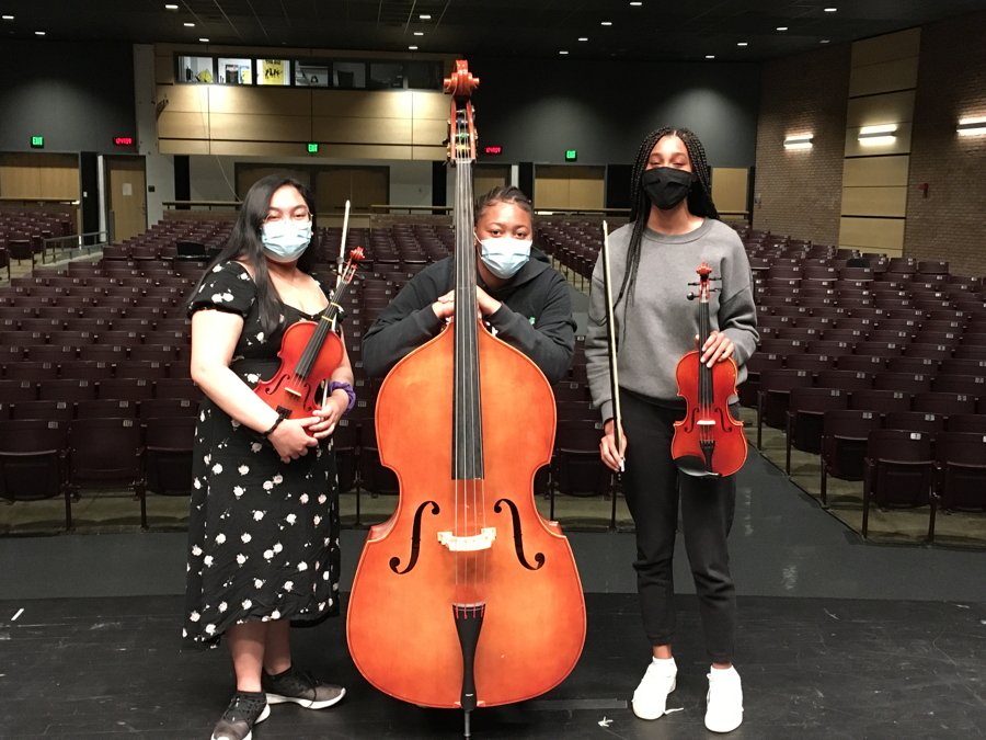 Congratulations to BCPS All Honors Orchestra Members Angel Kate A, Febe D, &amp; Raven M!!! Very Proud of these musicians!!!