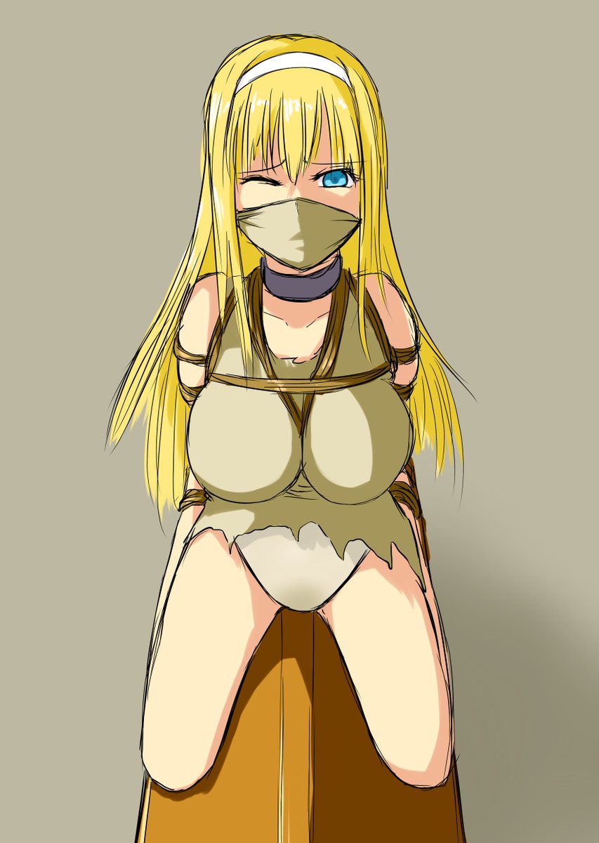 三角木馬に乗せたものも描いてみました。 