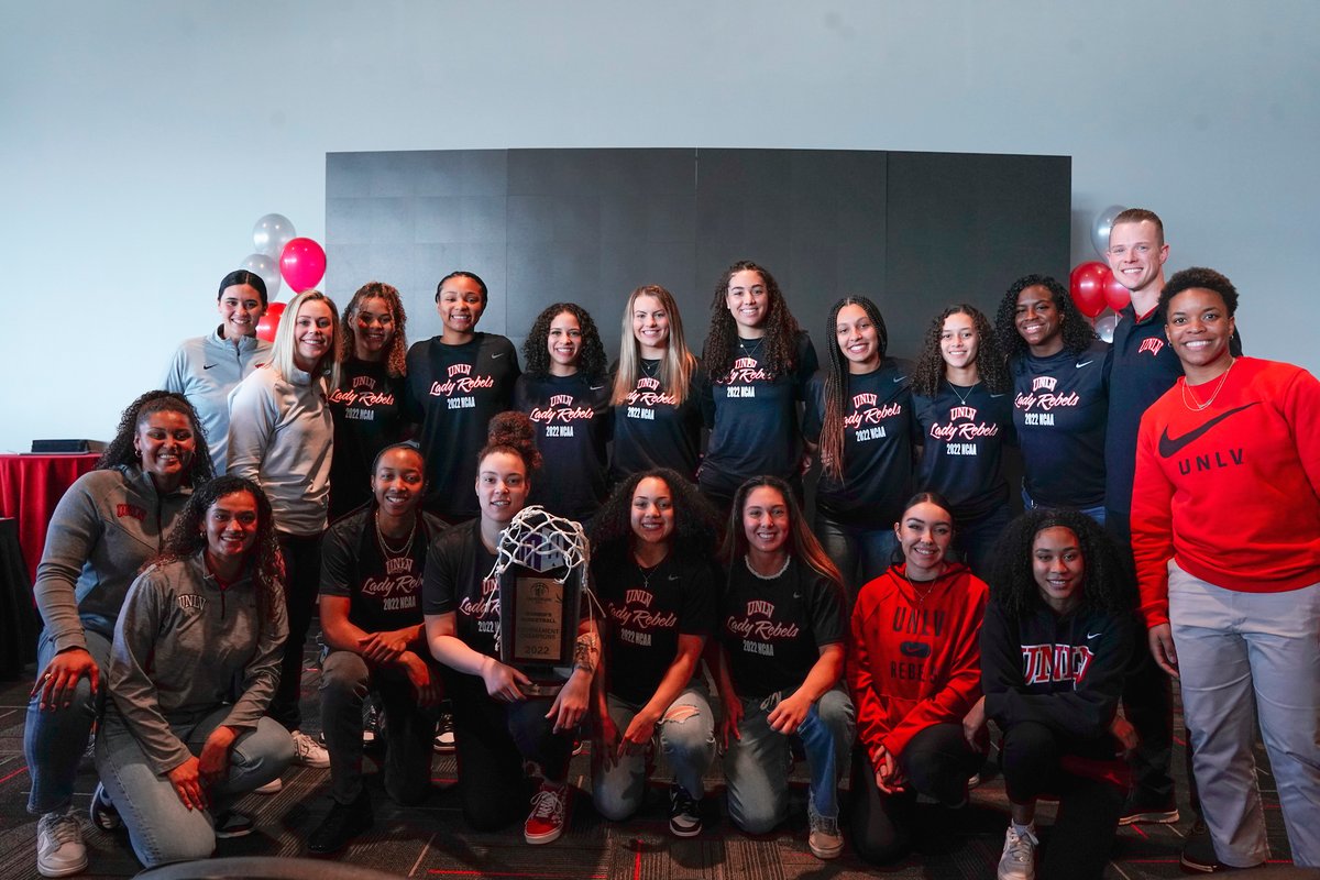 UNLVLadyRebels's tweet photo. Let's go dancing. #LadyRebels #NCAAWBB https://t.co/niA9IhwcZK
