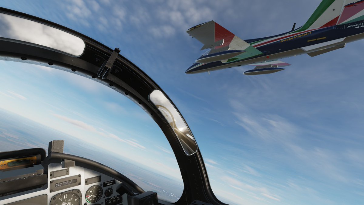 EversSalvo's tweet photo. Training #MB339PAN #Italianairforce  #gaming #Virtual https://t.co/wBqEMIIpj5