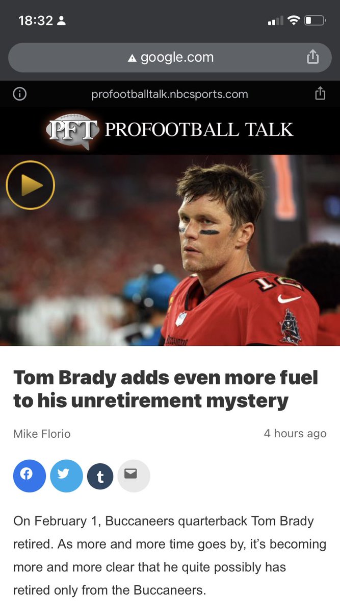 realjsjohnson's tweet photo. If I was as bad at my job as Mike Florio is at his, I wouldn’t have one https://t.co/j4yV8j9mvR