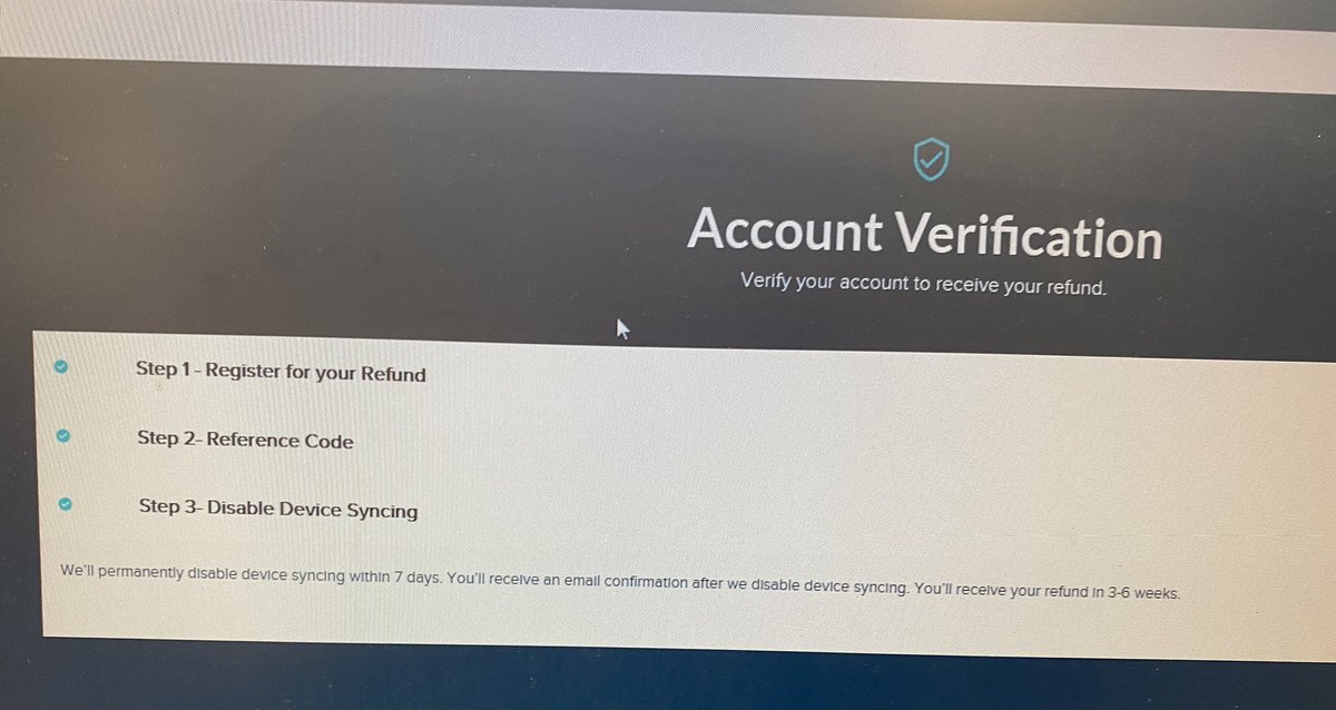 elliotpalma's tweet photo. Has anybody received a confirmation email from @fitbit after this Account Verification stage? It’s been 10 days now for me and I’ve still not received anything. HELP! @FitbitSupport @FitbitUK #fitbitionic #fitbitionicrecall #ionicrecall https://t.co/sSPzK9LSCr