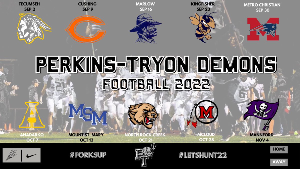 PTTOUCHDOWNCLUB's tweet photo. 2022 Demon Schedule! https://t.co/lRwBPYwRuQ