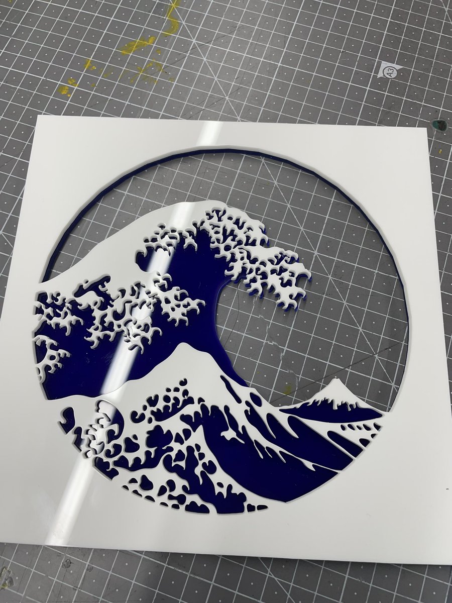 mabycraft's tweet photo. This is a series of laser cut acrylic panels created by one of our senior students in design independent study. This is amazing. #lasercut #makerspace #artist #kispride https://t.co/I2gLjuSsbO