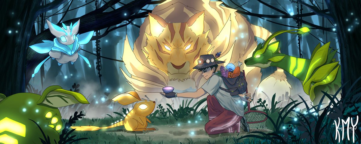 xkenmunyu's tweet photo. @LegendsOfVenari themed banner commission 💙 https://t.co/2B1ubZyKgk