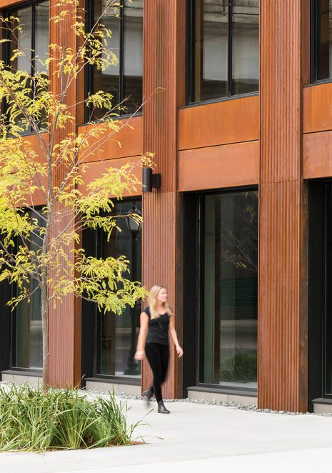 Cobylefko's tweet photo. If we're serious about the climate crisis, we have to reconsider how we build, as construction &amp; the operation of buildings comprise 15% of global emissions, &amp; 1/3 of energy usage.

Projects like T3 in Minneapolis are doing just this. It's the first mass timber office in the US. https://t.co/l4G5nS42KB