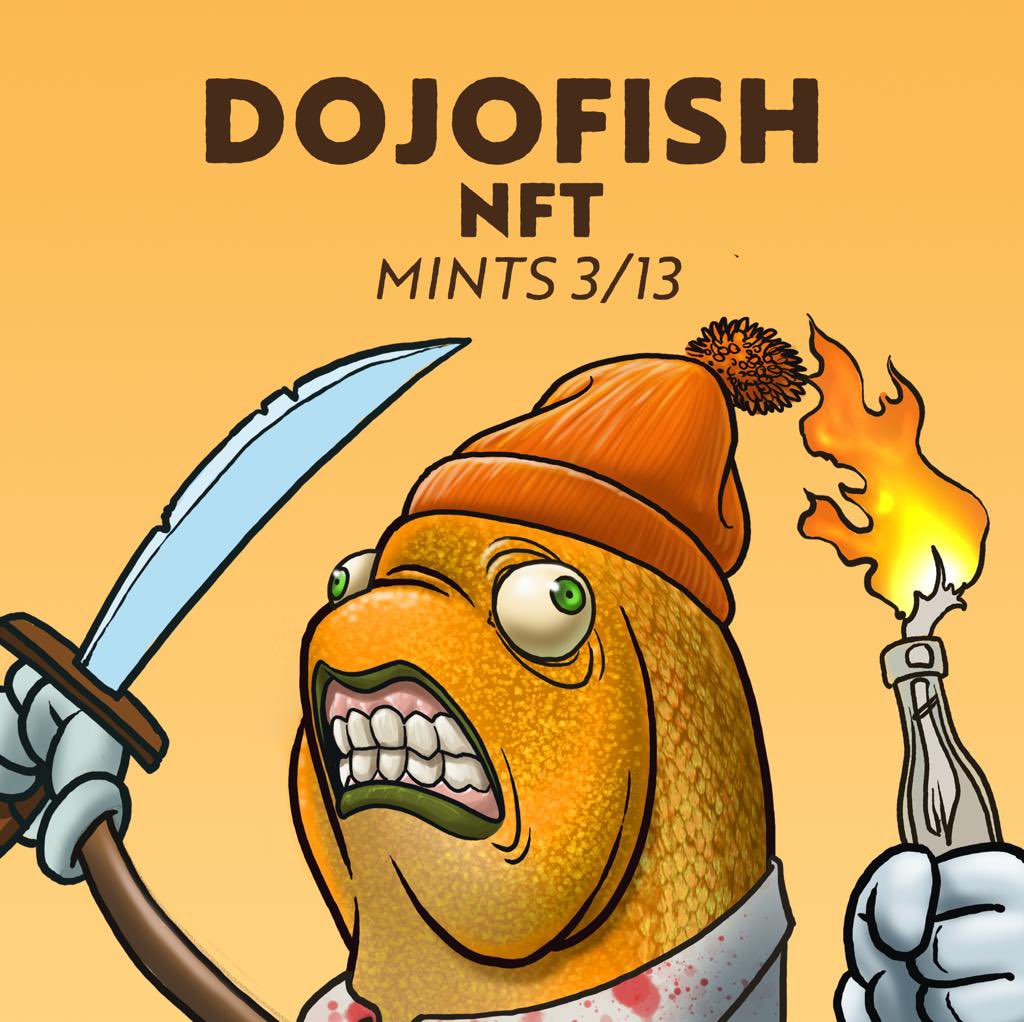 🏷 public sale is live!!
🔗 link to website or official links through discord!

#dojofishnft #NFTdrop