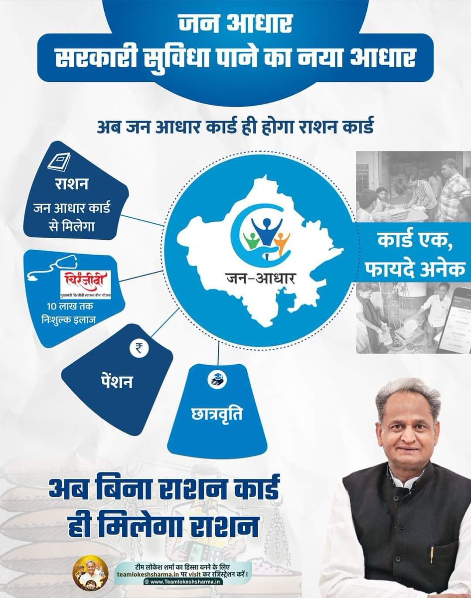 ChaniyaDildar's tweet photo. अब जनाधार कार्ड से मिलेगा राशन, और बाकी योजनाओं का लाभ भी। https://t.co/XcJ8JXYfkg