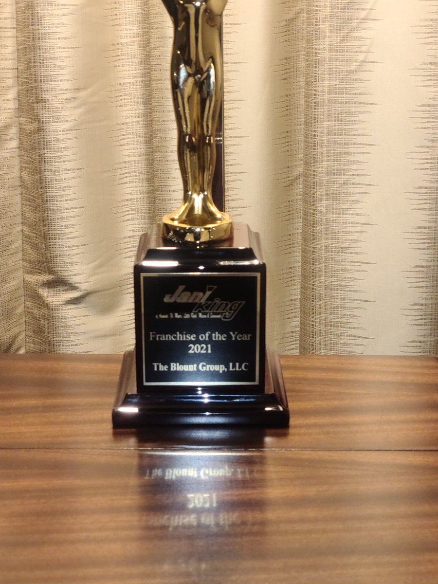 JarenAce's tweet photo. As you may not know, I own a cleaning business and recently just got franchise of the year. This one is special to me since the passing of my dad, and having to learn the business on my own ( w/ some help of my co-partner) it’s been really tough. But I can say hard work pays off. https://t.co/AJAeEkdARw