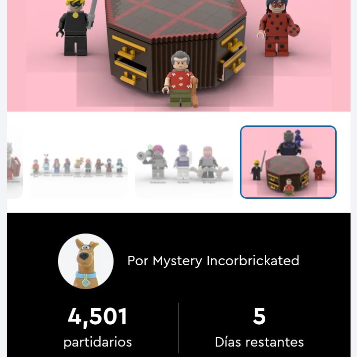cretaceousnoir's tweet photo. Genteeeee, nos quedan 5 días y aún faltan 500 firmas para la idea de LEGO https://t.co/SFgZ82XQZE