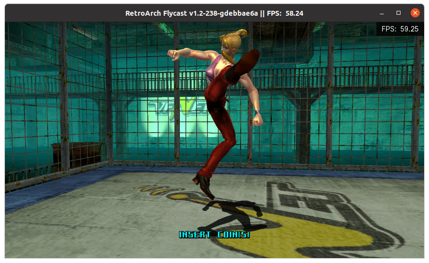 libretro's tweet image. Courtesy of the amazingly talented flyinghead, you might see Naomi 2 emulation in the near future in Flycast! Here's a pic of Virtua Fighter 4 running on Flycast in RetroArch. This is an experimental core not yet on the buildbot. #Naomi2 #RetroArch #Flycast #Flyinghead