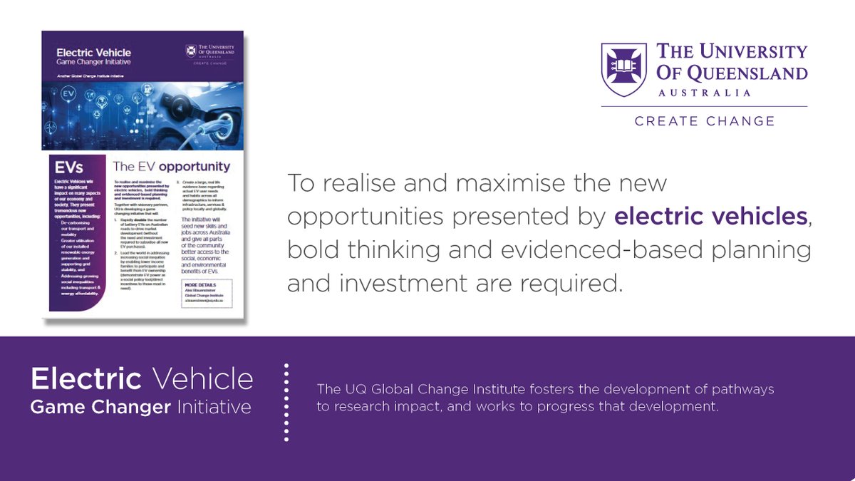 Electric vehicles: Despite efforts to expedite #EV adoption & the necessary investment in critical enabling infrastructure, Australia currently lags most developed nations in realising these opportunities. tinyurl.com/3tsj95sh @UQ_News @UQSchoolITEE