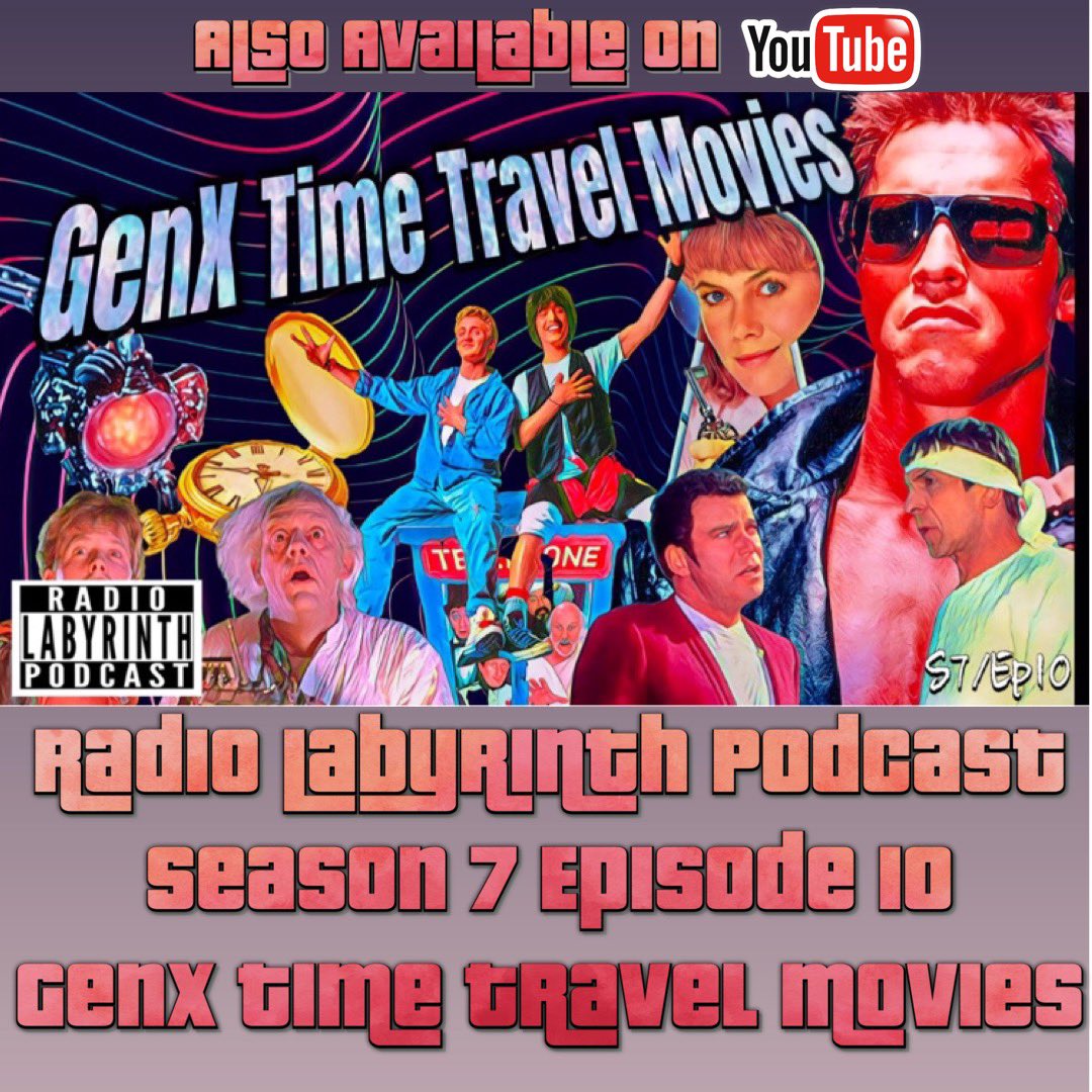 Radio_Labyrinth's tweet photo. This weekend on the show the gang is all here and we are taking a trip back in time to those glorious time travel movies of our youth. Link—> https://t.co/0LEOt5uUki #GenX
#TimeTravel #Satire #80sMovies #JoshWarren #TheCampaign https://t.co/pJJnbR3550