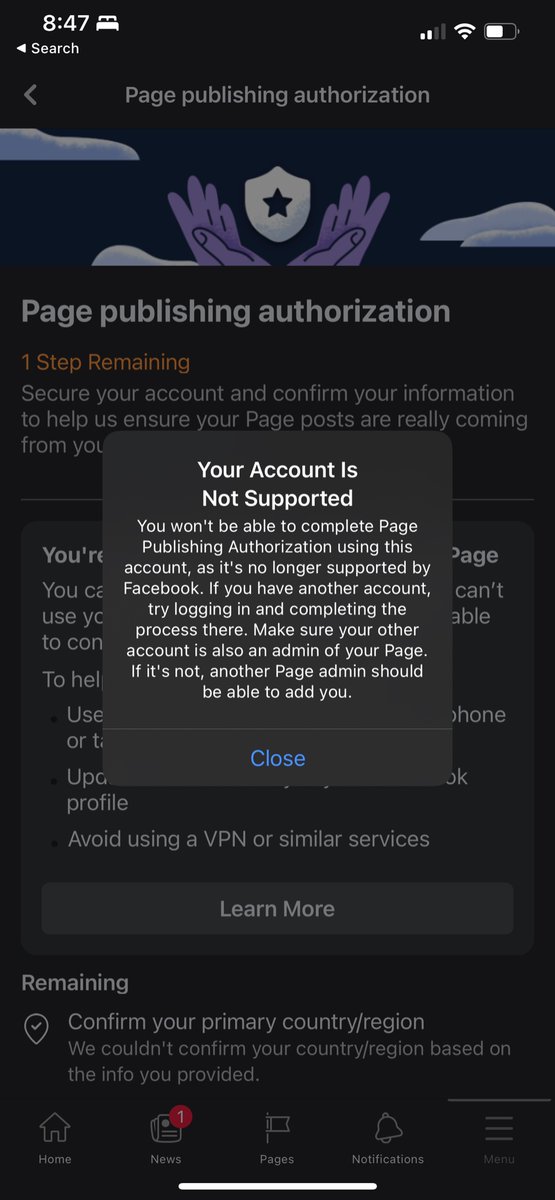 Cool Cool <a href="/Meta/">Meta</a> <a href="/facebookapp/">Facebook App</a> disable my account because I was hacked. Fine. But I did everything to verify myself with no help and all links “broke” wtf does that even mean.

We all aren’t multi billion dollar companies. small businesses survive with social media. #fixitfacebook