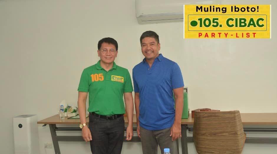 CIBAC_PartyList's tweet photo. Salamat po sa inyong suporta sa CIBAC Party-List, Camarines Sur 2nd District Representative Cong. Lray  Villafuerte!

——
105 sa balota, muling iboto — CIBAC Party-List!
#105CIBAC https://t.co/af9OuPEyyv