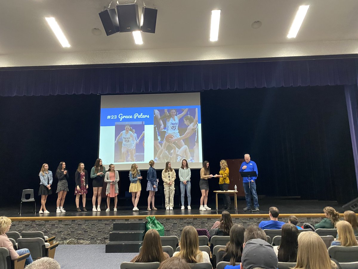 Big THANK YOU to the catering team from <a href="/vanabels1848/">Van Abel's</a> for the amazing food at the <a href="/tigergirlshoops/">WrightstownGirlHoops</a> banquet tonight. From the food to the awards and end of the season video montage, it was all fantastic! #girlsbasketball