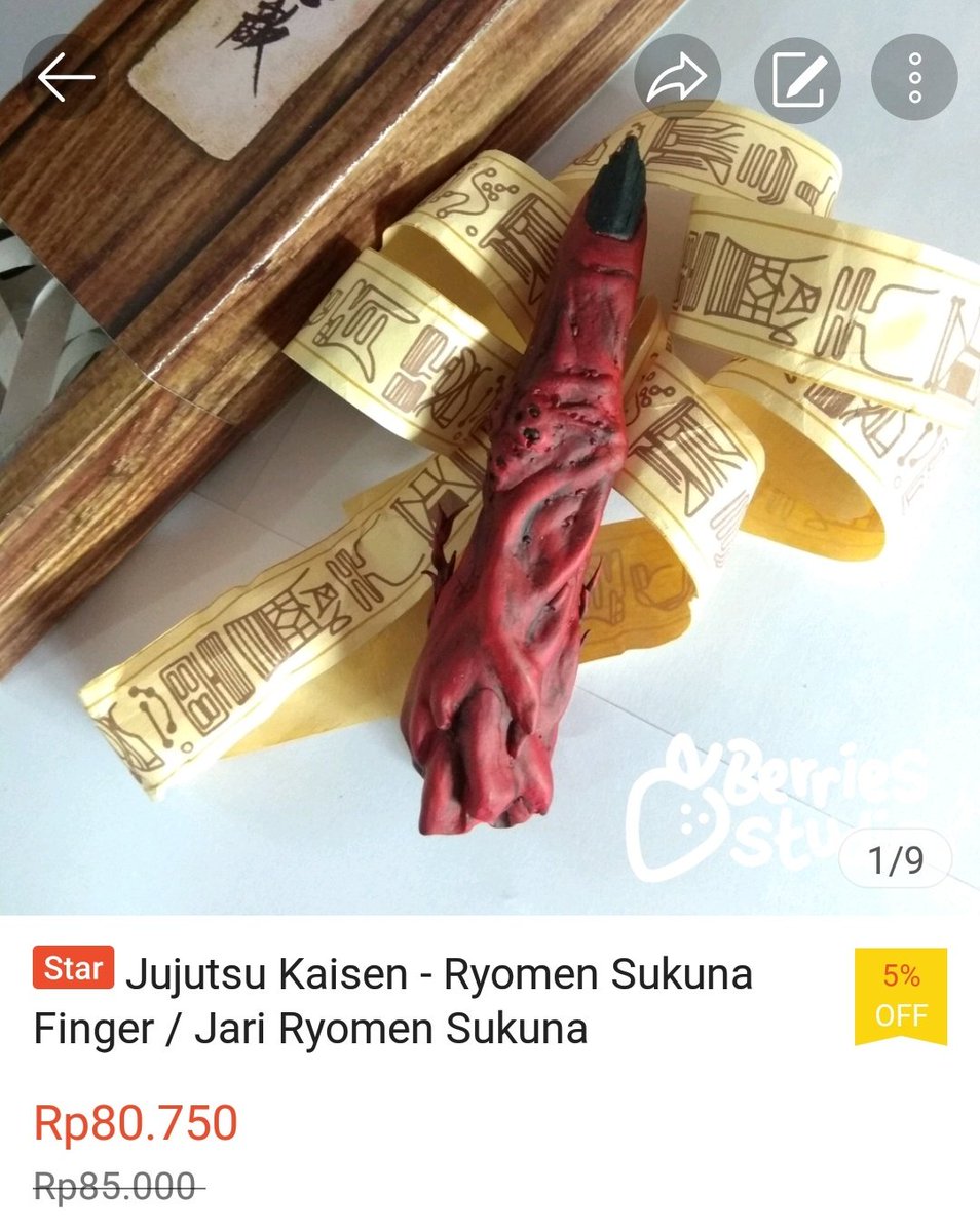 !!!Promo discount special sampai akhir bulan !!!
shopee.co.id/product/578101…

Udah nonton jujutsu kaisen 0 belum niih?? 😆
#JujutsuKaisen #JujutsuKaisen0TheMovie 
#jujutsukaisen0 
#ryomensukuna