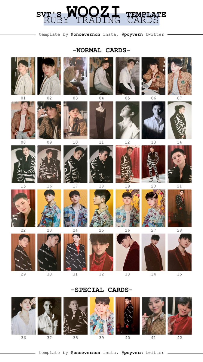 big apologies to woozi collectors i didn't realise these were out