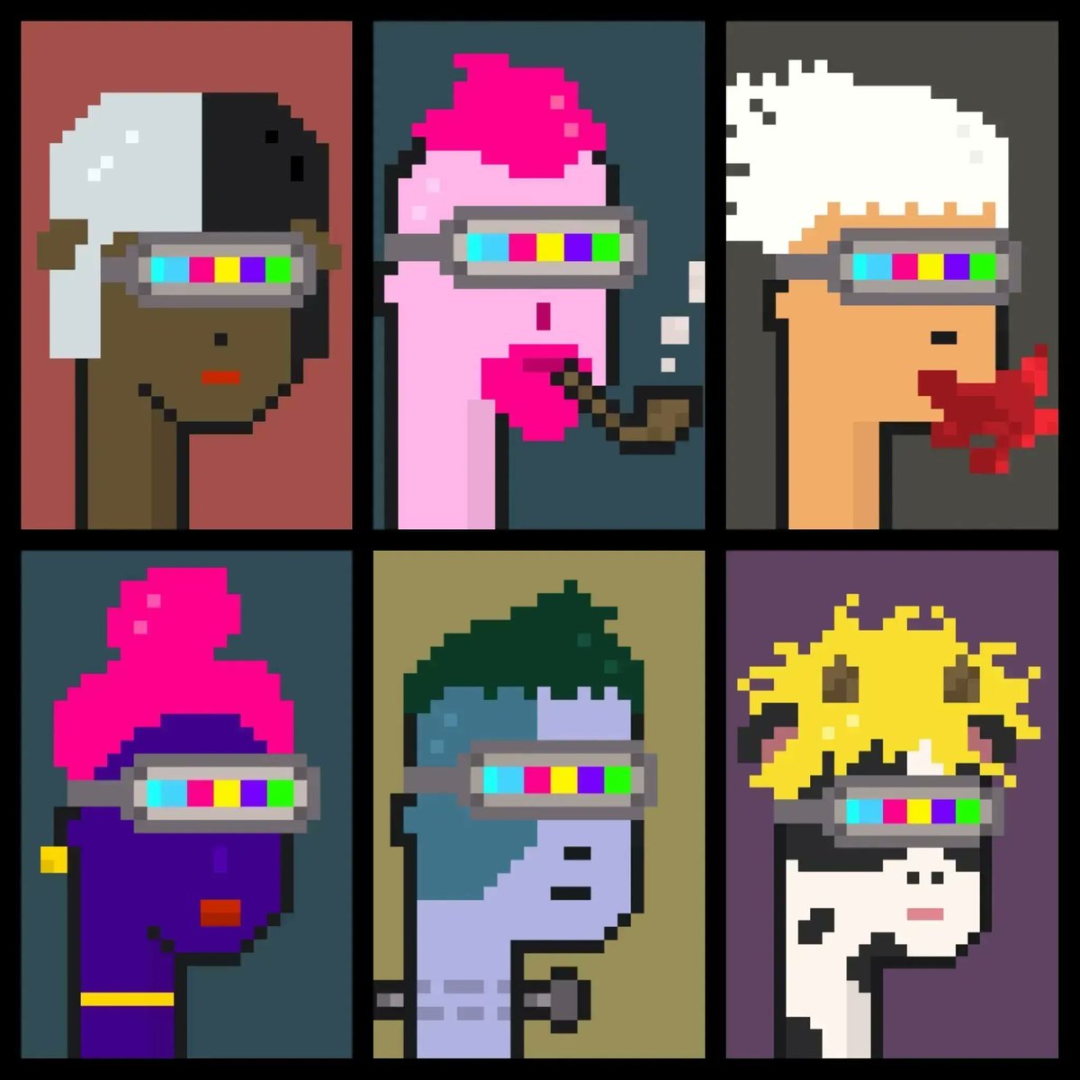 I don't know who they are....where came from. If you know it let me know.
♦️0.002～

buff.ly/3sVNEhe

#NFTs 
#punk
#NFTCommunity 
#NFTdrops
#NFTshill