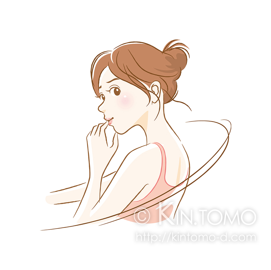 Twoucan 女性の横顔 の注目ツイート イラスト マンガ コスプレ モデル