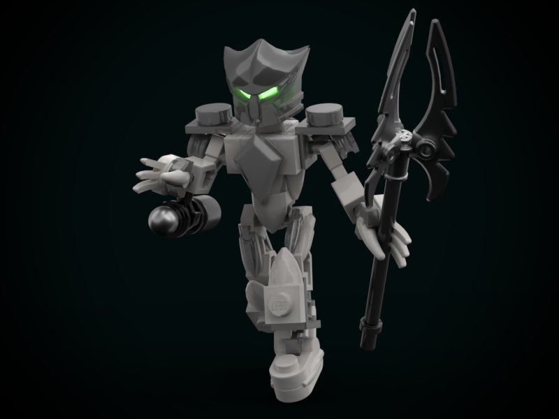 BionicleMicro's tweet photo. Takua was an adventurous Av-Matoran who was disguised as a Ta-Matoran and sent to Metru Nui during the Time Slip. He later moved to Mata Nui, where he eventually became the Chronicler. After donning the Kanohi Avohkii, he was transformed into Toa Takanuva.

#microbionicle https://t.co/unZkYhIqtp