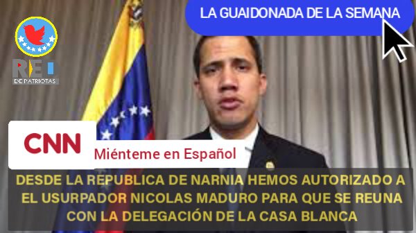#RedDePatriotas || La GUAIDONADA de la Semana, ja ja ja ya nada me extraña que declare una de estas loqueras de Juanito alimaña y su clan de ladrones
#DiplomaciaBolivariana
@RedDePatriota <a href="/Mippcivzla/">mippci</a> <a href="/PartidoPSUV/">PSUV</a> <a href="/PsuvIribarrenVe/">PSUV - Municipio Iribarren/Estado Lara</a> <a href="/NicolasMaduro/">Nicolás Maduro</a> <a href="/dcabellor/">Diosdado Cabello R</a> <a href="/taniapsuv/">Tania Valentina Díaz</a>