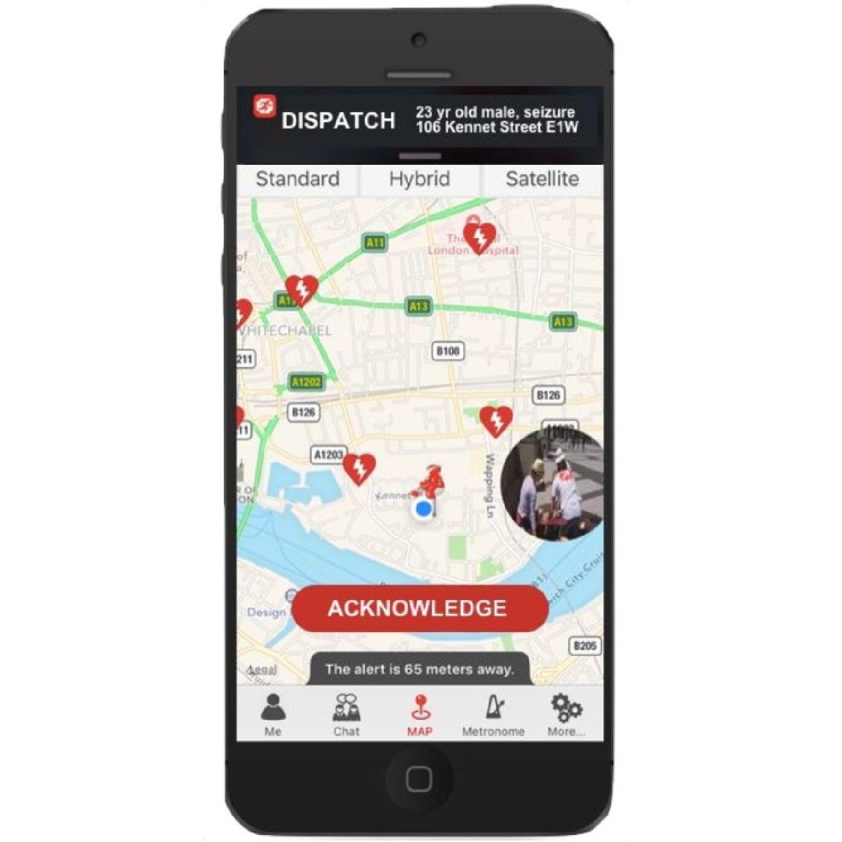 StJohnNZ's tweet image. Confident in CPR and using an AED?
If there's a cardiac arrest, the GoodSAM app alerts trained people nearby while an 🚑 is on the way. Sign up to the @GoodSamApp at stjohn.org.nz/first-aid/good…

#CPR #AED #CardiacArrest #Community #NZ