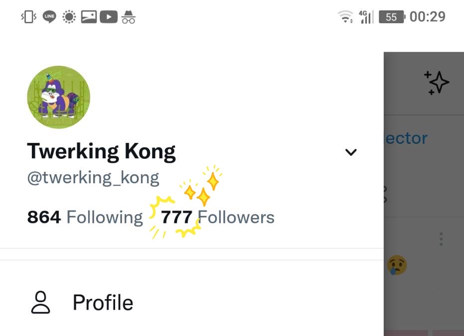 ✨Lucky 777✨
There will be 777 TKKs twerking to the moon, so this means a lot♥️
TKK sending love to #NFTCommunity