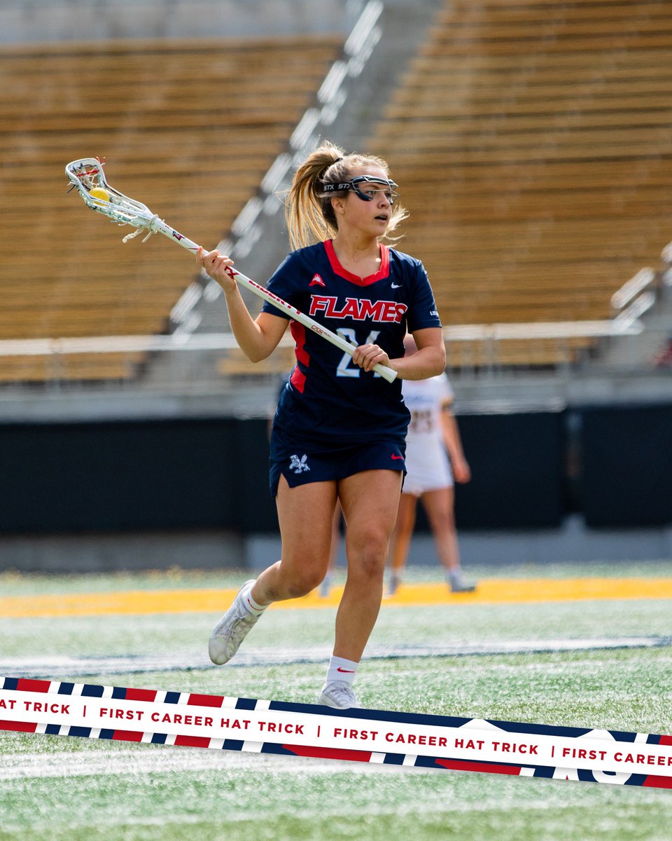 LibertyWLAX's tweet photo. The T stands for THREE 

Tori Banks earned her first career hat-trick today again Cal! #hatsoff https://t.co/Y5TVHRgvto