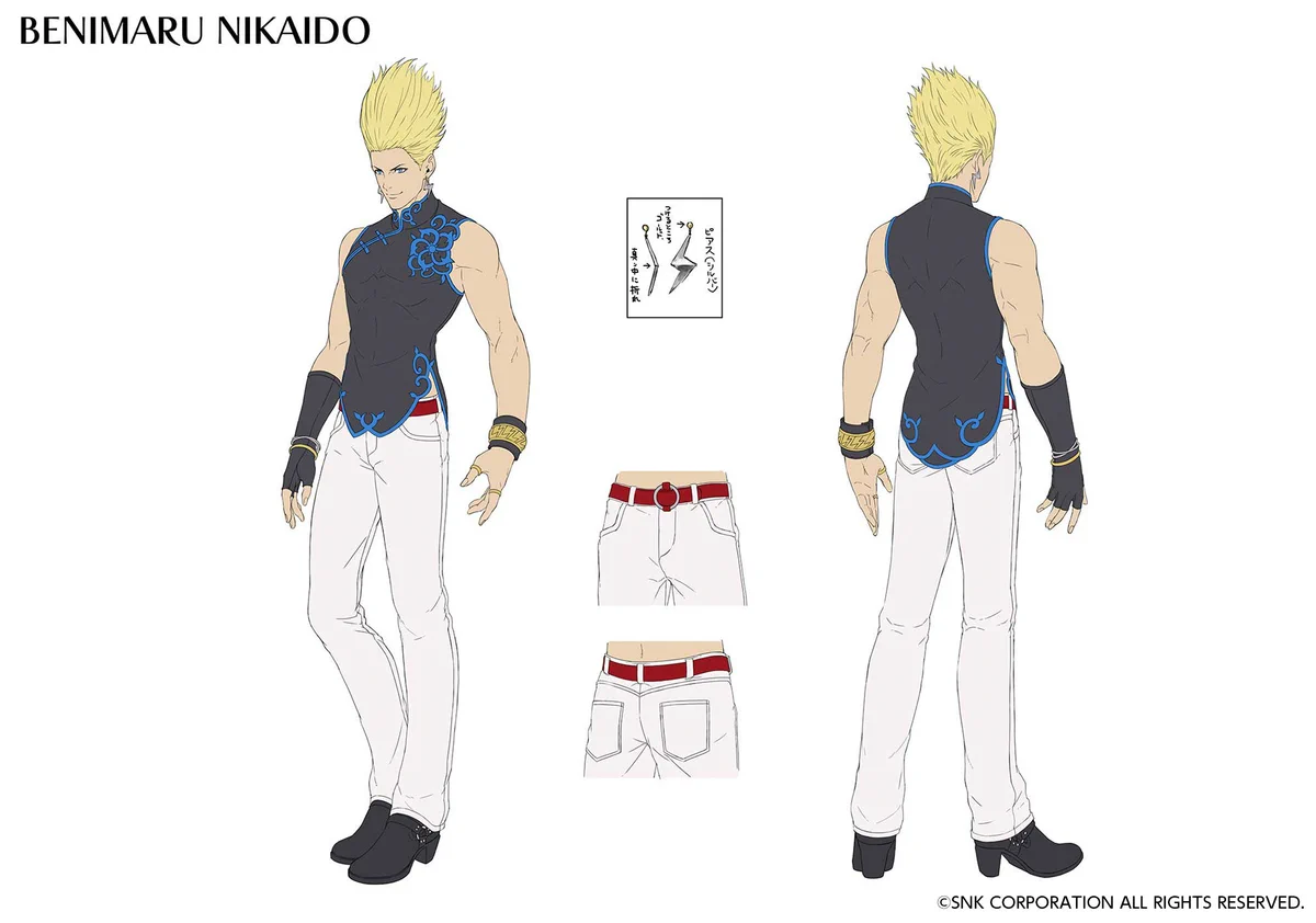 KOF 二階堂紅丸 アクリルスタンド 缶バッジ など SNK JAPAN on X: 