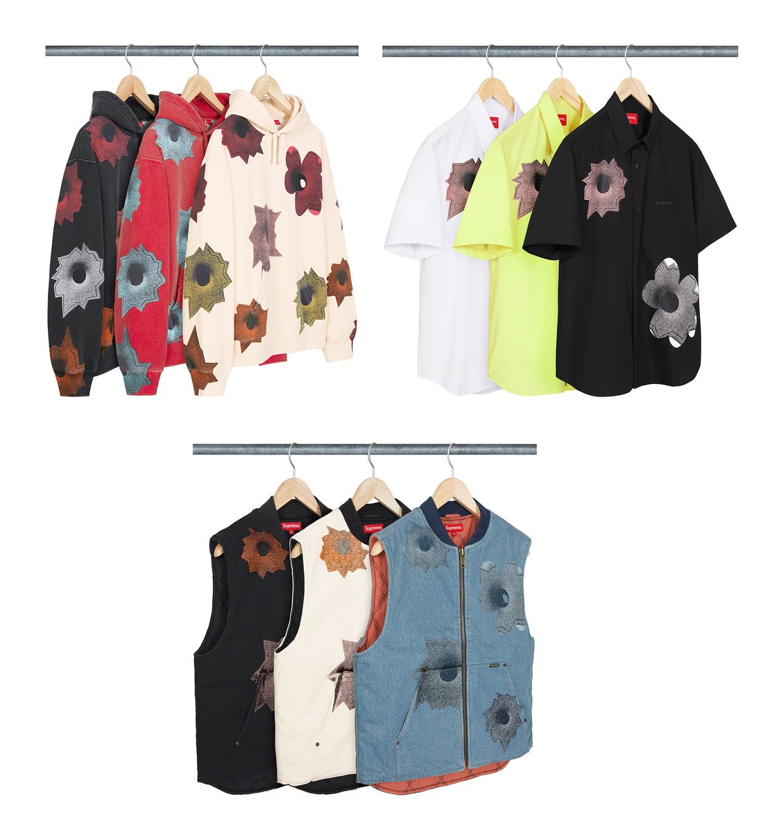 Supreme / Nate Lowman ※アメリカのポップアートアーティスト「ネイト