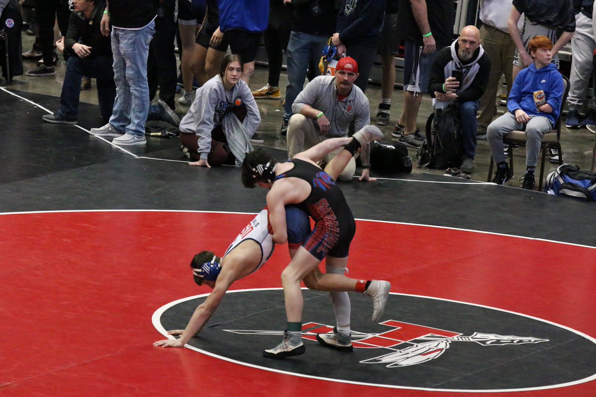 CPrice2007's tweet photo. Ended my 8th grade year with a good one.  5th place at State.  #14u130 #mousawrestling https://t.co/thI4m3eSGP