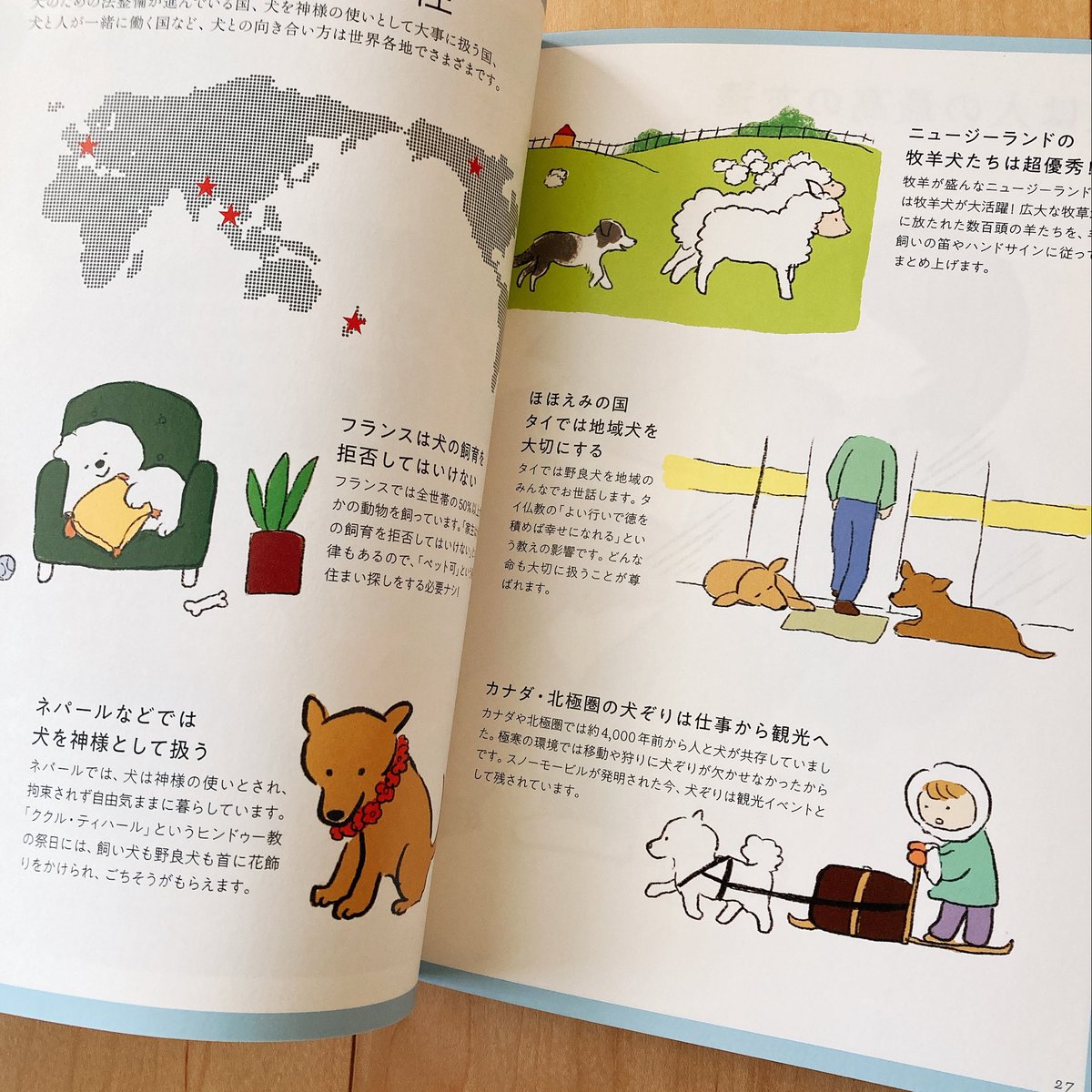 「犬のいる暮らし」発売です!【池田書店】全200点以上のイラスト、表紙を描きました。
犬を飼っている方、これから飼う方に届きますように。 