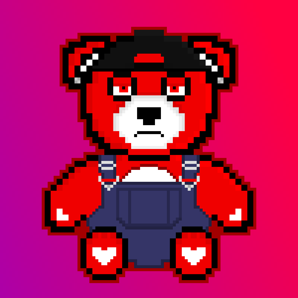 PixelHApe's tweet photo. We Have officially hit 1000 followers so to thank the Hbar community we minted this amazing @TeddybarNFTs to giveaway to enter just LIKE  RETWEET and FOLLOW both twitters accounts ending in 48HRs⏰ https://t.co/Faq3xvm2jG