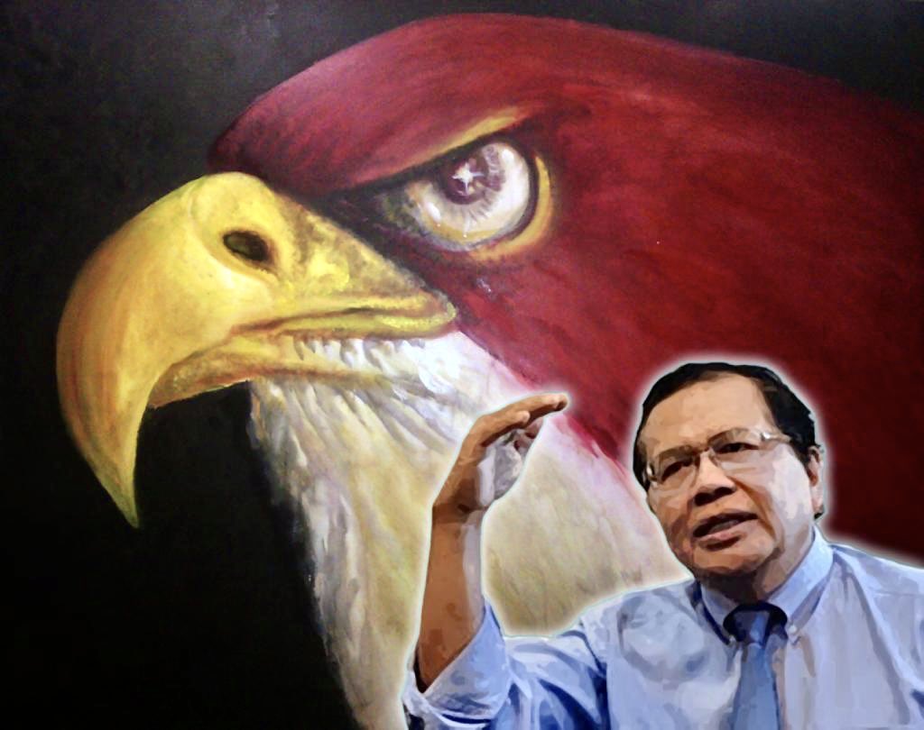 RamliRizal's tweet photo. Rajawali (adalah Pacar Langit) - WS Rendra:

Sebuah sangkar besi tidak bisa mengubah rajawali menjadi seekor burung nuri

Rajawali terbang tinggi membela langit dengan setia ia akan mematuk kedua matamu wahai, kamu, pencemar langit yang durhaka

https://t.co/tPo5acUvN5 https://t.co/2rZS2L9NVo