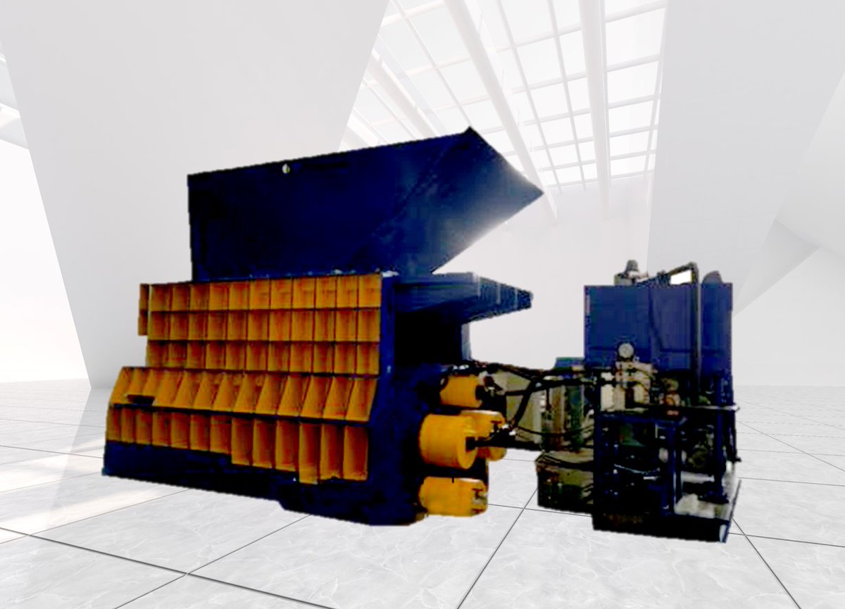 Teyunmachine's tweet photo. Container shear for cold cutting of metal profiles and metal structures with cross-sectional shapes, and processed to qualified charge. Applicable to the steel industry, nonferrous metal industry.#containershear #scrapmetalshear #metalcut #recycling https://t.co/ErnuSmQvdP