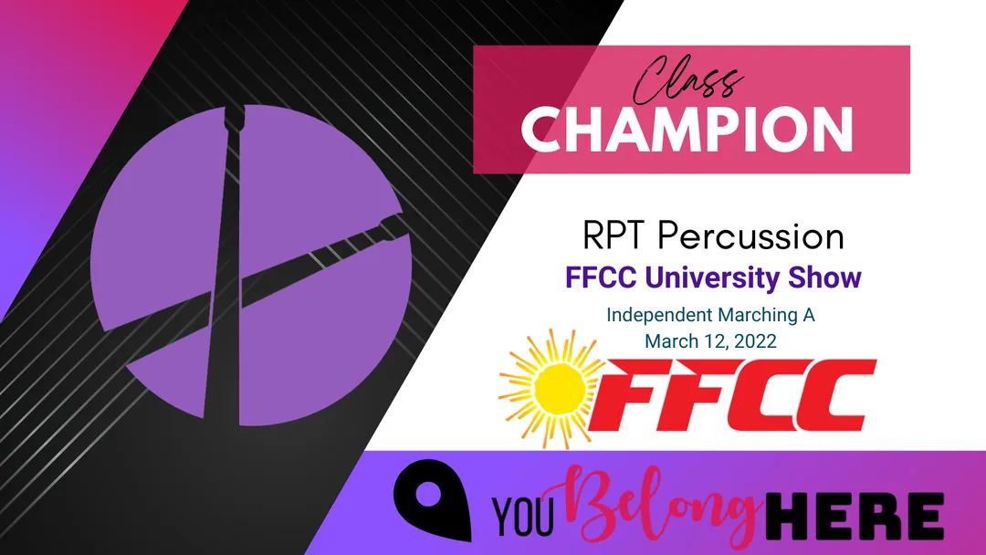 Proud of this groups accomplishment in 2 1/2 months. 2 weekends left to go and finish strong.Time to WRECK FACE 
<a href="/YamahaMusicUSA/">Yamaha Music USA</a> <a href="/promarksticks/">ProMark Drumsticks</a> <a href="/EvansDrumheads/">EVANS Drumheads</a> <a href="/SABIAN_Cymbals/">SABIAN Cymbals</a> <a href="/DaddarioandCo/">D'Addario</a> <a href="/TreeWorksChimes/">TreeWorks Chimes</a> @WGIpercussion <a href="/FFCC1985/">FFCC</a>