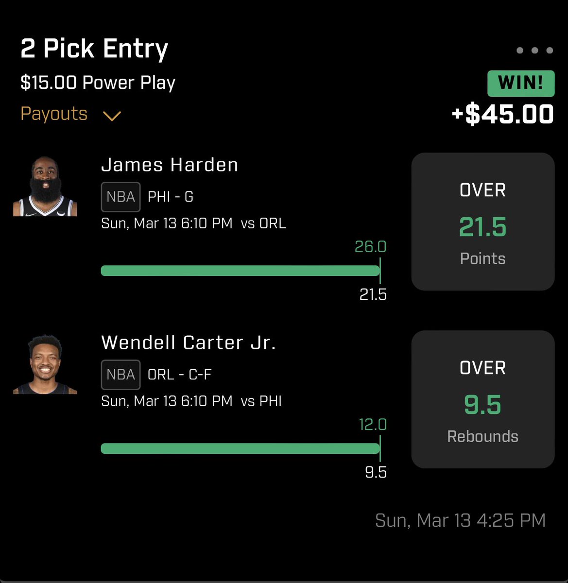 gift_picks24's tweet photo. Today was 🔥 #GamblingTwitter #PrizePicks #PlayerProps #nba #bettingtwitter https://t.co/8sLPhmuPN2