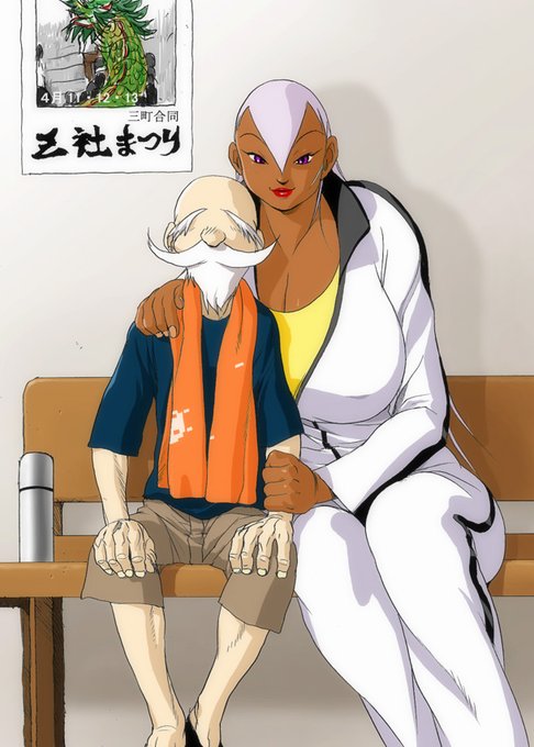 怪しげな師匠と弟子。
#GGQUATRE 