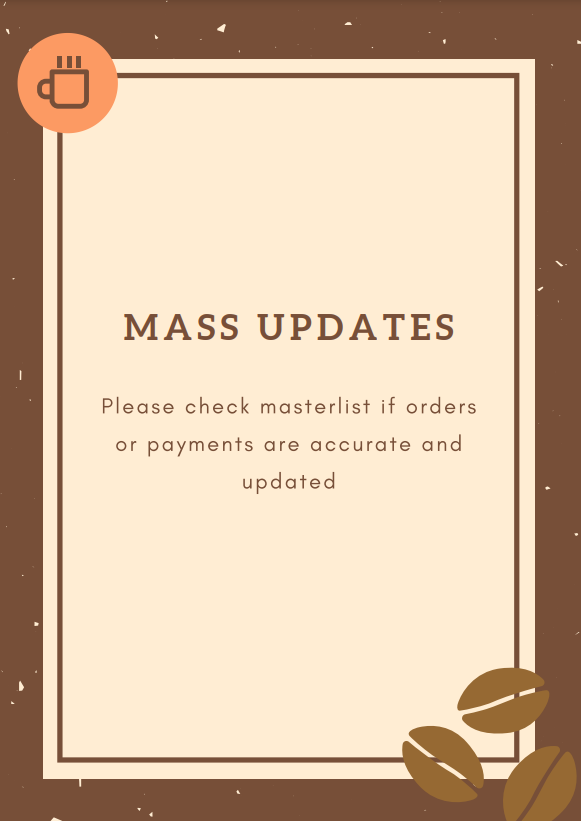thekopishop's tweet photo. #KopiUpdates MASS UPDATES AS OF 10:45AM MARCH 14, 2022 MONDAY 🤎🤎🤎

Please don't hesitate to DM us for questions, clarifications etc. 

Thank you so much and God bless! https://t.co/FOge5KwaFC