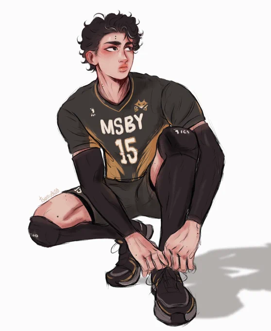compression sleeves omi is all i'm ever gonna think about
#SakusaKiyoomi #haikyuu 