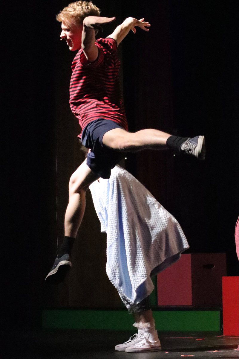 JenGHitch's tweet photo. Linus in his last performance for the @wolfpacktheatre! @michaelhitch11 #highschool #senior https://t.co/TH6jpK3cwM