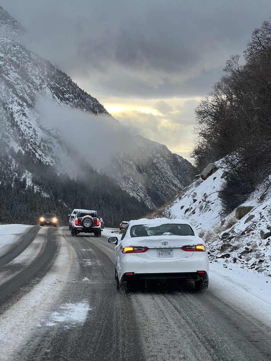 Dave Amirault (@ozskier) on Twitter photo This 2WD Toyota Camry had its flashers on, was driving at a snail’s pace holding up traffic, and had no business being in the canyon. 
We need modifications to the #TractionLaw and better enforcement to ensure that vehicles like this don’t endanger those of us obeying the law. This 2WD Toyota Camry had its flashers on, was driving at a snail’s pace holding up traffic, and had no business being in the canyon. 
We need modifications to the #TractionLaw and better enforcement to ensure that vehicles like this don’t endanger those of us obeying the law.
