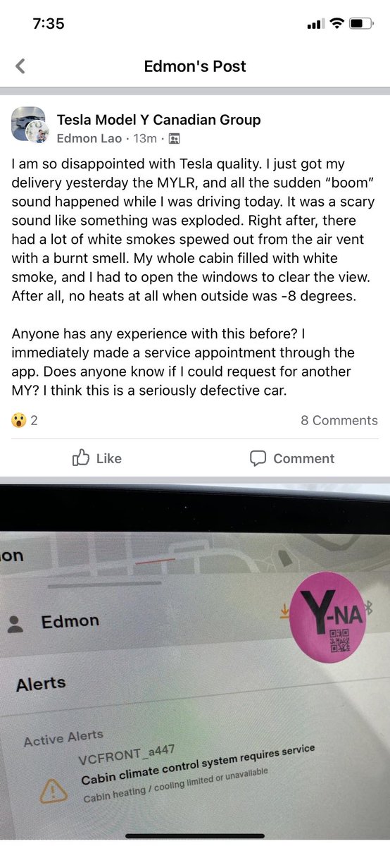 A bit scared, mine EDD date is just a week away for MYLR and listening so many  complains, just like one below.<a href="/Tesla/">Tesla</a> <a href="/elonmusk/">Elon Musk</a> <a href="/SawyerMerritt/">Sawyer Merritt</a> <a href="/ValueAnalyst1/">ValueAnalyst</a> <a href="/heydave7/">Dave Lee</a>