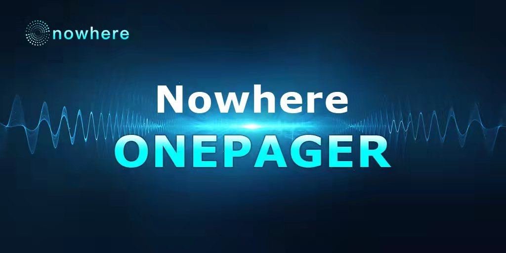 What is NowhereDAO and what we are doing?

Know us quickly and start with this one pager
mirror.xyz/0x87Efe42cdd68…

#NowhereDAO #web3 #BTC #DAOs