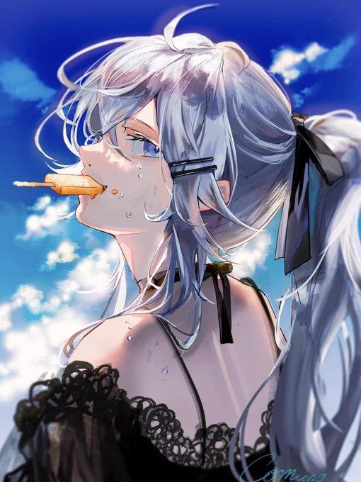 #ホワイトデーは銀髪白髪を愛でる日
白髪・銀髪は概念から好き 