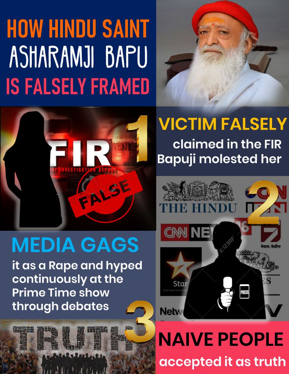 amitKvalecha's tweet image. #MondayMotivation
#Angrez to gaye is desh se, virasat me de gaye #AbuseOfPower aur Ghulam bana ke rakhne wala #kanoon jaha गणमान्य Sant Shri Asharamji Bapu nirdosh pratyksh hote huve bhi apni Nirdoshta sabit karne k prayas pichle 8+ varsho se kar rahe hai. Tarikh Nahi Nyay Chaiye