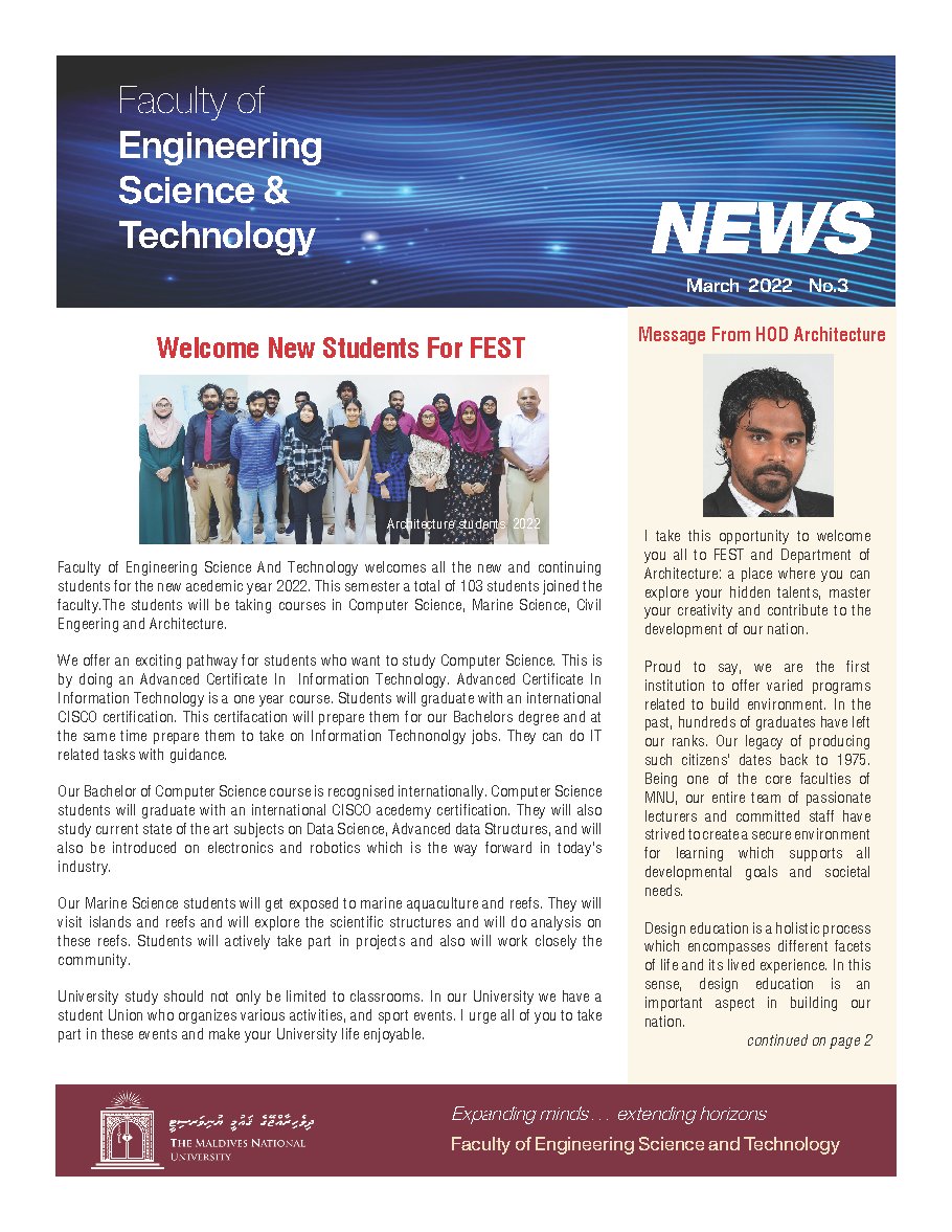 FestMnu's tweet photo. Read the March Issue of FEST Newsletter containing exciting news and interesting opinions. https://t.co/5N58n1Azzb