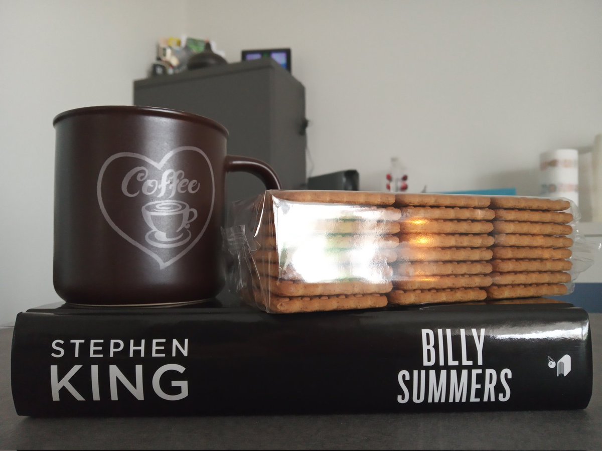 #colazioni con il Re 📖🤩
<a href="/StephenKing/">Stephen King</a> #BillySummers <a href="/Sperling_Kupfer/">Sperling & Kupfer</a>